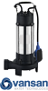 Vansan V1300DF - 1.3KW 230V Submersible Dewatering Pump With Cutter For Dirty Water -  picture